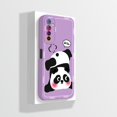 thumbnail image 3 of For OPPO Realme 6 Pro Case Cute Panda Liquid Soft Silicone Back Cover Phone Case For OPPO Realme6 Realme 6 Pro 6S 6 s 6Pro Funda BrownA11 Realme 6 Pro, 3 of 6