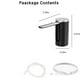 thumbnail image 2 of 1 pieza (negra) Bomba de botella de agua eléctrica, bomba dispensadora de agua plegable Carga USB Dispensador automático de agua potable para el hogar, oficina, viajes, camping JM, 2 of 5