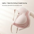 thumbnail image 7 of Sports Bras for Women Soft Comfort Wireless Support Daily Sports Bra Bras for Women No Underwire Pink Xxl, 7 of 7