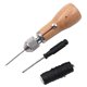 thumbnail image 1 of For Diy Hand Suture Tool Case Bag Wax Thread Canvas Taper Needle, 1 of 5