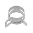 thumbnail image 4 of Uxcell 18mm Silver Tone Steel Band Spring Clamp for Fuel Line Silicone Hose 10 Pack, 4 of 5