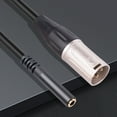 thumbnail image 6 of Yucurem 3.5mm Female To Xlr Male Converter Female To 3 Pin Xlr Male Cable for Microphone, 6 of 10