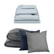 thumbnail image 1 of Edredón Doble Vista Matrimonial Couzy + Sábanas Softy Platino, 1 of 8