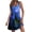 Blue, variant on WFJCJPAF 2025 New Halloween Halloween Dresses for Women Short,Women's Summer Comfort Fashion Printing Pocket Sleeveless V-Neck Dress - Blue S