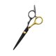 thumbnail image 2 of Kit de 2 Piezas de Tijeras para Cortar Cabello y Tijeras Desbastadoras Profesionales - Tijeras de Peluquería con Filo de Navaja para Texturizar, de Acero Inoxidable, 6 Pulgadas, Color Negro-Dorado, 2 of 13