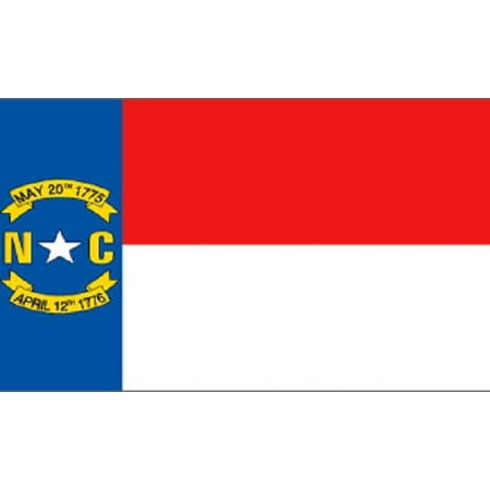 - North Carolina Flag NC State Banner Pennant 2x3 foot Indoor Outdoor 24x36 inches