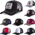 thumbnail image 2 of New Brand Anime Cartoon Mickey MARVEL Snapback Cotton Baseball Cap Men Women Hip Hop Dad Mesh Hat Trucker Hat Dropshipping Gao Jinjia LED, 2 of 2