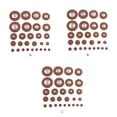 thumbnail image 4 of Saxophone High-Pitched Pads Students Professional Easy Round Mats Beginners Tools Convenient Cushions Musical Replacement High Saxophone, 4 of 9