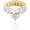 Yellow Gold, variant on 14K Gold Teardrop Shape Ring, Pear Cut Radiant Cut Moissanite Ring, A Sparkling Tear of Joy for Celebrated Moments