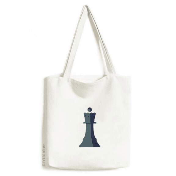 King Chess Strategy Game Roy Monarch Tote Canvas Bag Shopping Satchel Casual Handbag