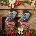 thumbnail image 6 of Sikiie Astronaut With American Flag Christmas Stockings,18 Inches Christmas Stockings Xmas Hanging Stockings for Family Christmas Decorations & Gifts, 6 of 7