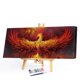 thumbnail image 2 of Wdftyju Kits de pintura al óleo de Phenix llameante por números, cuadro de lienzo, arte de pared DIY, decoración artesanal Wdftyju 6sl5uh1dz9ra5xy1, 2 of 9