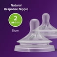 thumbnail image 2 of Philips Avent Natural Response Tétine Flow 2, 0M+, 2pk, SCY962/02, 2 of 8
