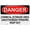 Warning Sign 4, variant on Metal Sign, Caution Sign, NO SMOKING IN THIS AREA, for office, enterprise, safety signs, equipment Warning signs, etc 8 x 12 Inch