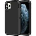 thumbnail image 4 of iPhone 11 Pro Max Heavy Duty Case {Shock Proof Case with 3 Layer Rubber, Shatter Resistant, [Tough Armour] Rugged Case Compatible for iPhone 11 Pro Max} Black, 4 of 7