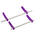 thumbnail image 1 of Front and Rear Bumpers Replacements DIY Accs Spare Parts Modular Bumper Set violet, 1 of 9