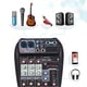 thumbnail image 5 of Mezclador portátil Muslady AI-4 con Bluetooth - 4 canales, carga con power bank, voltaje 100-240V, color negro, ideal para DJs móviles, 5 of 6
