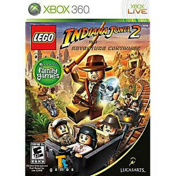 Restored LEGO Indiana Jones 2 The Adventure Continues - Xbox 360 (Refurbished)