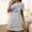 Grey, variant on Mefallenssiah Women'S Oversized Short Nightgown Fashion Chest Print Short Sleeve Nightdress