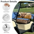 thumbnail image 6 of Yuyamidu Highland Cow Golf Cart Seat Covers Southwest Aztec Backrest Cover Bench Seat Cover Sunflower Golf Cart Seat Cushion for Club Car and More 2 Person Seats Golf Carts, 6 of 7