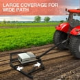 thumbnail image 4 of GarveeTech Traction d'Entrée Largeur 72 Pouces, Herse de Remorquage Arrière en Acier Robuste, Niveleuse d'Entrée pour VTT, UTV, Tracteurs de Pelouse de Jardin, 4 of 7