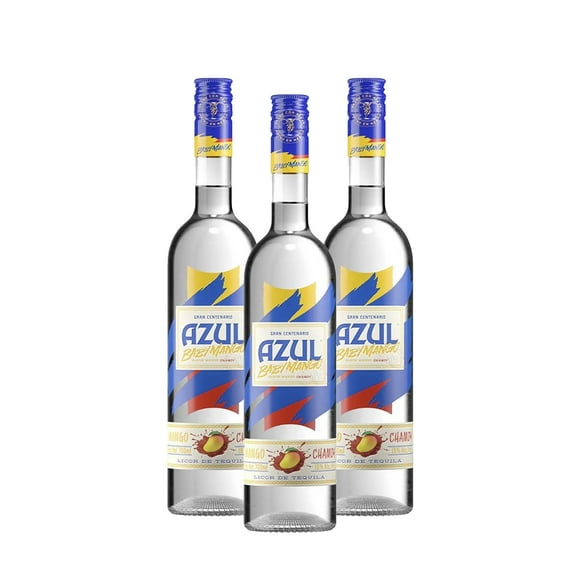 Pack De 3 Tequila Azul Baby Mango 700ml
