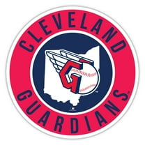 Cleveland Guardians 12" State Circle Sign
