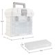 thumbnail image 3 of Organizador portátil Tool Box Stalwart para piezas pequeñas con cajones, 3 of 6