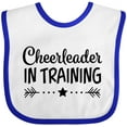 thumbnail image 3 of Inktastic Cheerleader in Training Boys or Girls Baby Bib, 3 of 4