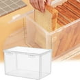 thumbnail image 2 of Clearance Items Multifunctional Large Bread Box for Kitchen, Airtight Bread Storage Container, Plastic Bread Box for Homemade Bread, Countertop organizer, Bread Holder for Kitchen, 2 of 8