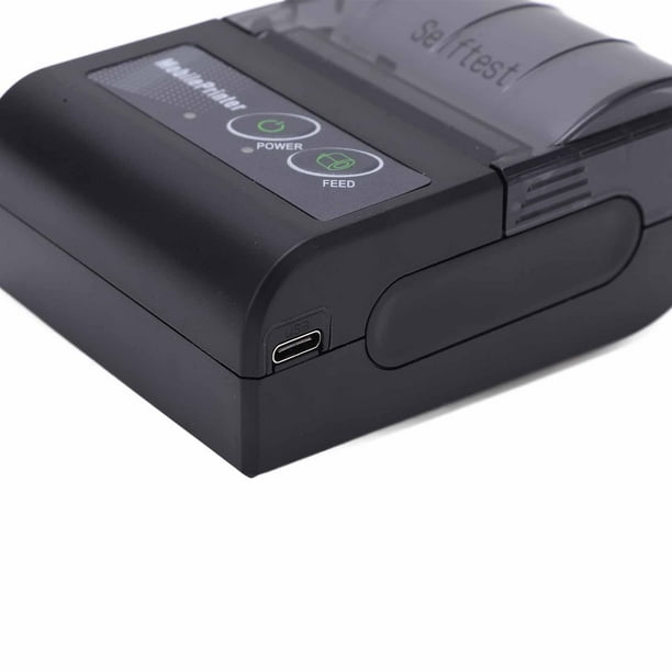 Impresora Térmica Inalámbrica de Recibos Portátil y Confiable para Etiquetas Envíos y Recibos