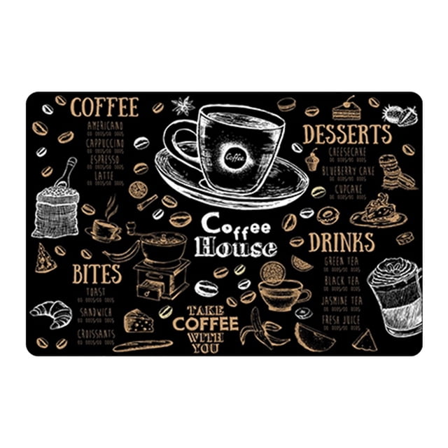 Ohufall Diatomaceous Earth Drying Mat For Kitchen Counter Heat Insulation Coffee Mat Easy To Clean Dinner Table Pad