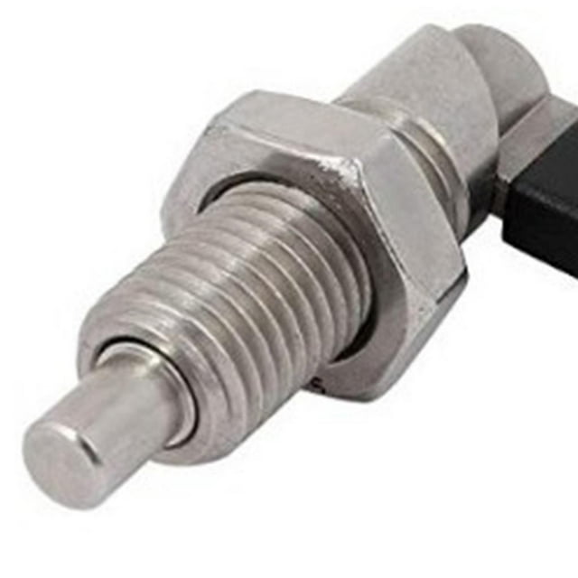 VONKY Stainless Steel L Type Indexing Plungers Fine Thread Locking Bolts Silver M12-6 5Set