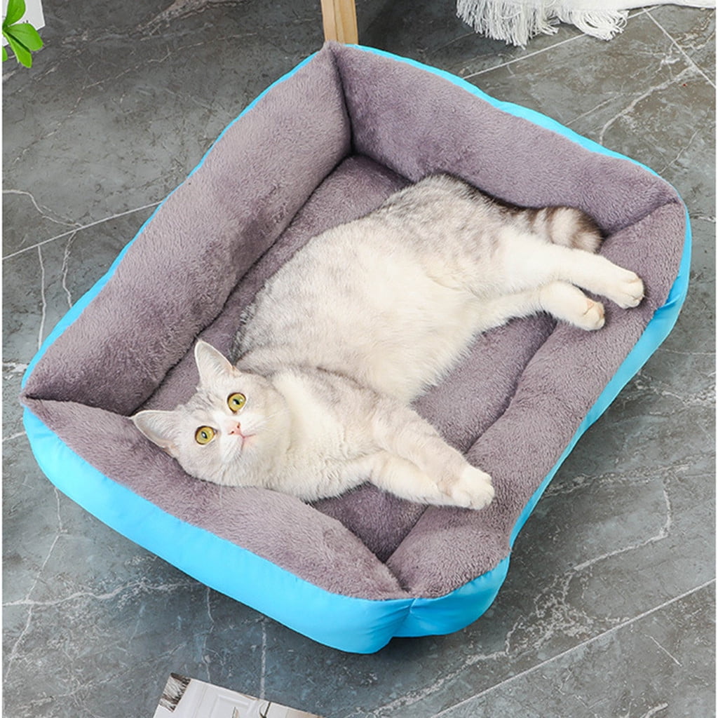 ZBH 4 in 1 Dog Beds, Washable Pet Mattress Comfortable and Warming Rectangle Bed for Medium and Large Dogs, Cat Pets