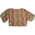 thumbnail image 2 of Vintage Havana - Big Girls' Short Sleeve Top 31995-7/8 (multi ziggy), 2 of 3