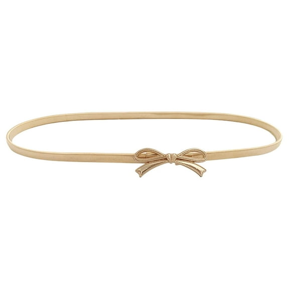 Bow Heart Chain Belt, Women Belt Elegant Chic Chains Sash for Wedding Prom ,