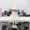 thumbnail image 1 of Hot6sl Ofertas de La Semana Decoración Navideña Postura Sentada Pierna Colgante Ángel Muñeca Colgante Árbol de Navidad Pequeño Ángel Colgante Regalo Colgante, 1 of 2