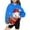 Blue, variant on bbymog Girls Fashion Christmas Hoodies with Pocket Long Sleeve Girls Sweatshirt Winter Clothes for Girls 10-12