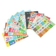 thumbnail image 2 of Pósteres educativos para niños, póster de aprendizaje de dibujos animados, impermeable, educación en inglés, aprendizaje temprano, iluminación, 12 Uds., 2 of 12