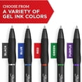 thumbnail image 3 of Bolígrafo de gel Sharpie S-Gel, punta mediana, 0,7 mm, tinta negra, 12 unidades, 3 of 6