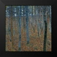 thumbnail image 2 of Klimt, Gustav 12x12 Black Modern Framed Museum Art Print Titled - Beech Grove I, 2 of 5