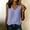 Navy, variant on Dolkfu Sleeveless Summer Tops for Women Crew Neck Solid Color White Tops Solid French Chic Blouses & Tops Women Clothing