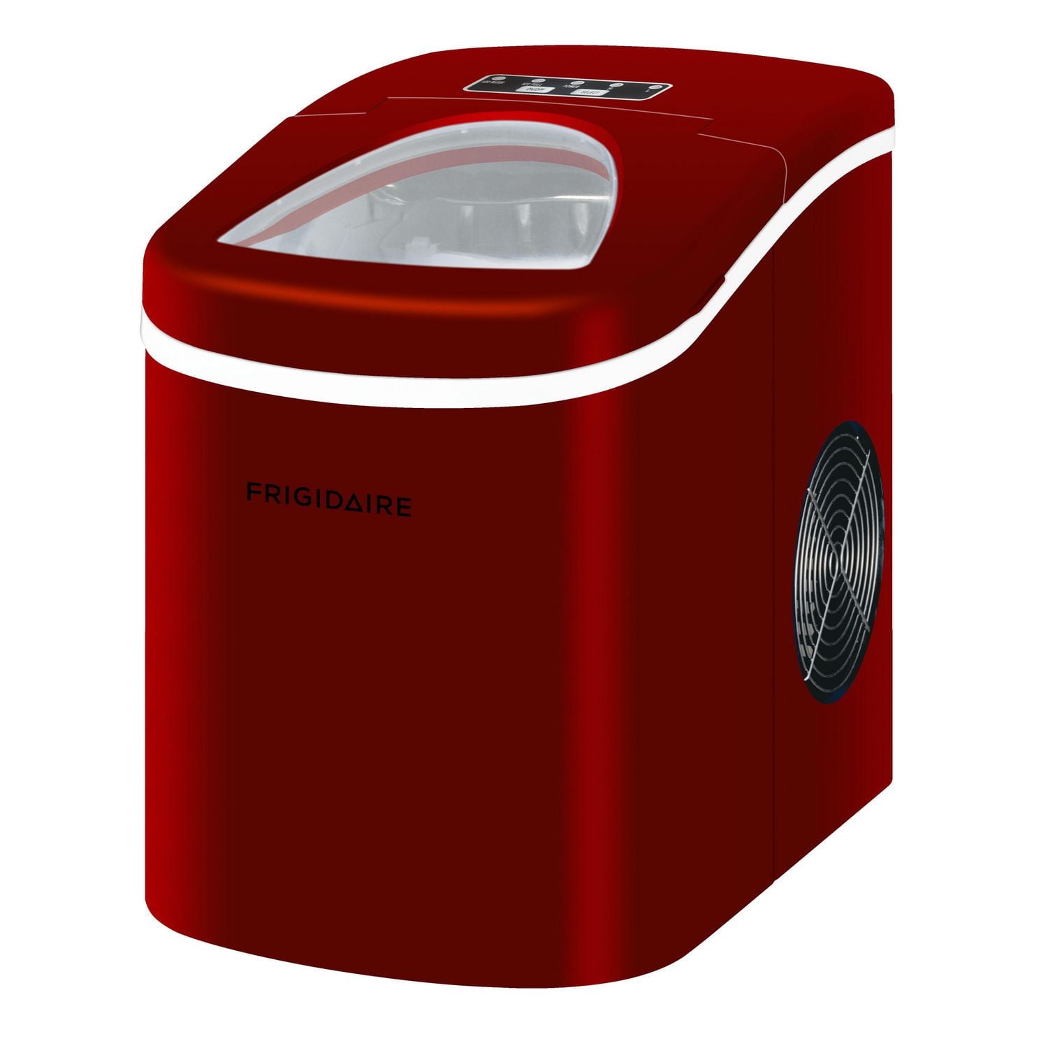 Machine à Glaçons Compacte de Comptoir Frigidaire avec Capacité de Production de 26 lb par Jour - Rouge