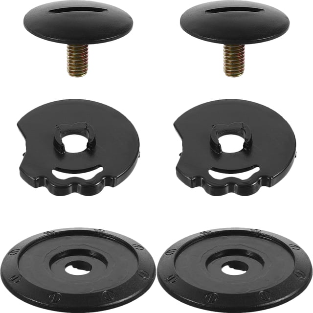6 piezas de accesorios para base de mecanismo de casco de motocicleta, placa para casco de motocicleta, piezas para casco de motocicleta