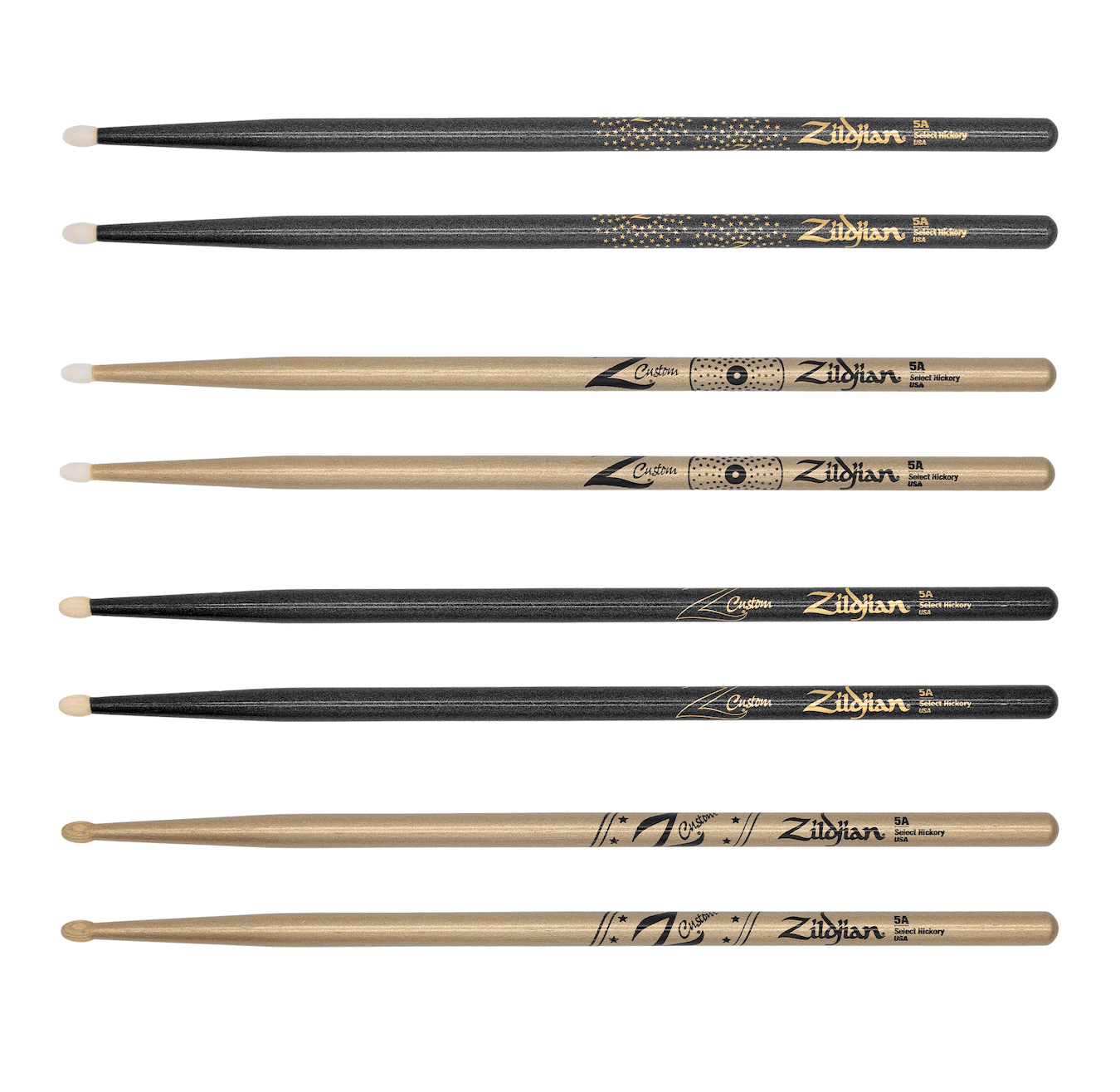 Zildjian Limited Edition Z Custom Collector Stick Pack