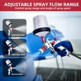thumbnail image 2 of Master Elite PRO-88 HVLP Spray Gun Kit – Includes 1.3, 1.4, 1.8mm Tips, Regulator & Adapter 2 of 5