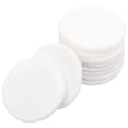 thumbnail image 1 of Miangastore Tampons de Coton Réutilisables Houppettes en Coton Blanches Lot de 10 2.4x2.4x0.35 Po, 1 of 8