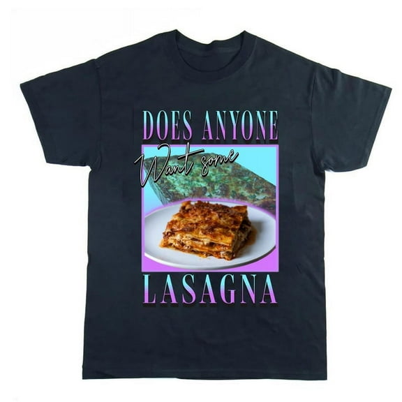 Does Anyone Want Some Lasagne T-shirt, Oasis Tee, Funny T-shirt, Band Tee, Meme Tee, Oversized T-shirt