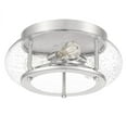 thumbnail image 2 of Quoizel Trilogy 3-Light 16" Ceiling Light in Brushed Nickel, 2 of 4