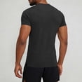 thumbnail image 3 of SCSAlgin Mens Workout Shirts Dry Fit Sun Protection Athletic Short Sleeve Shirt UPF 50+ Gym Running Swim Rash Guard Top, 3 of 7